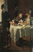 Claude Monet The Luncheon Spain oil painting reproduction